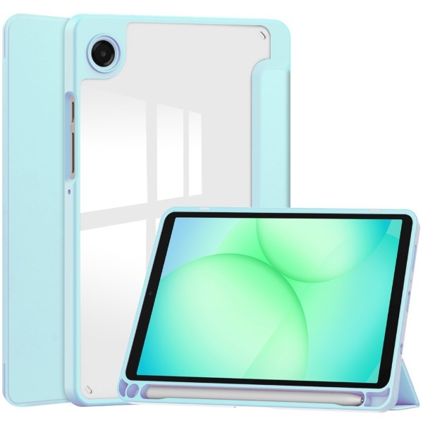 Фото - Чохол для планшету BeCover Soft Edge TPU з кріпленням for Samsung Galaxy Tab A11 SM-X133/X135 8.7" Light Blue (715562)
